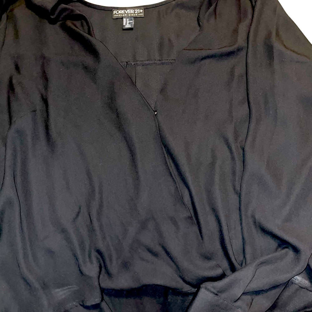 Forever 21 Black Blouse